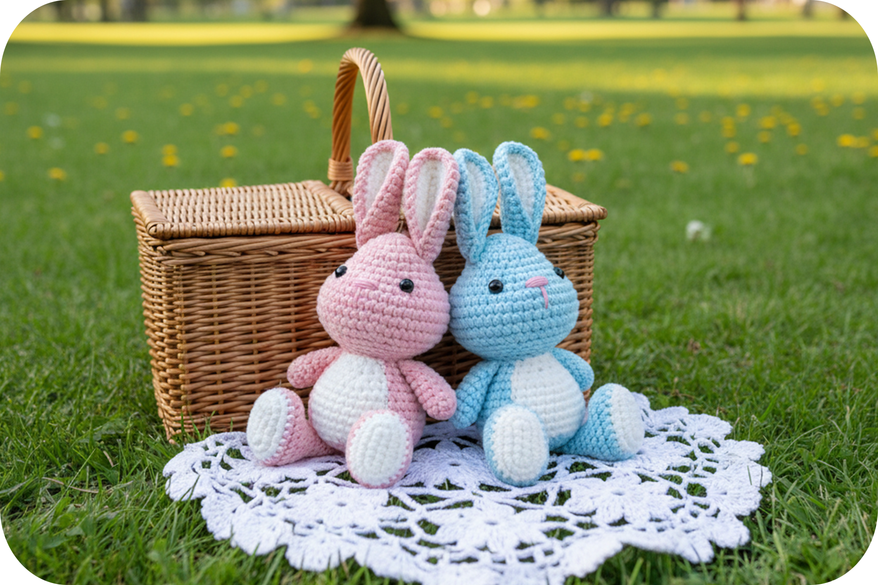 Crochet Bunny Plush Kit