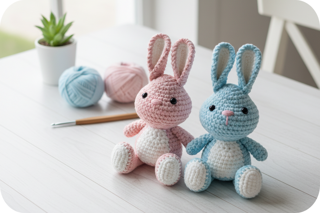 Crochet Bunny Plush Kit