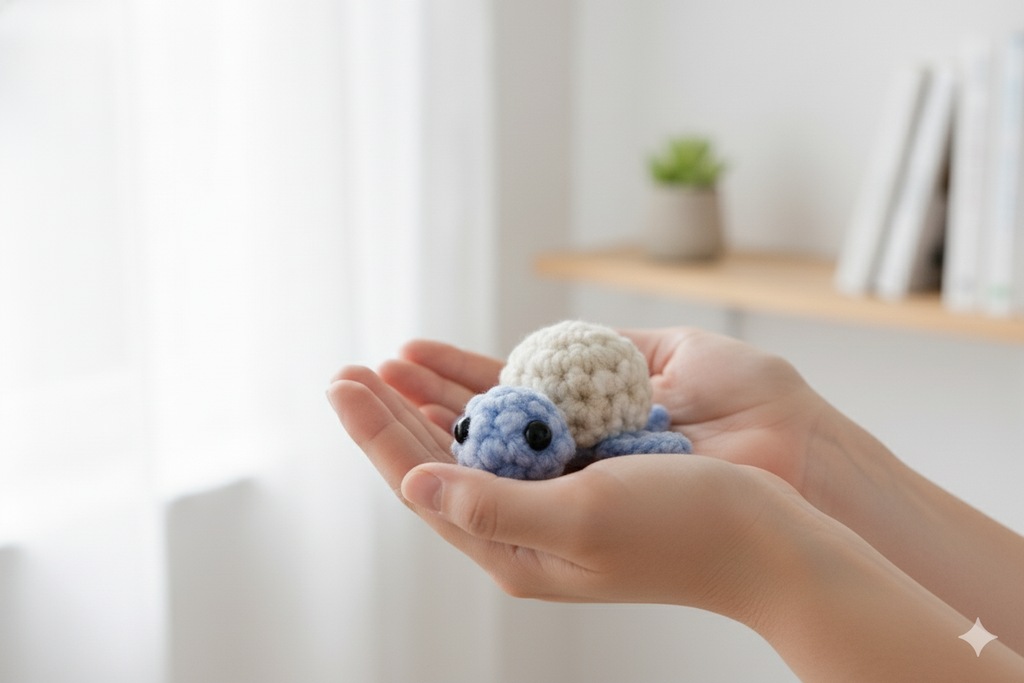 Crochet Turtle Plush Kit