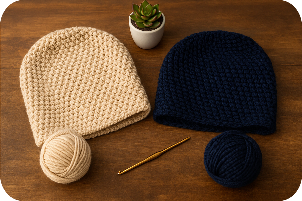Crochet Cozy Hat Kit