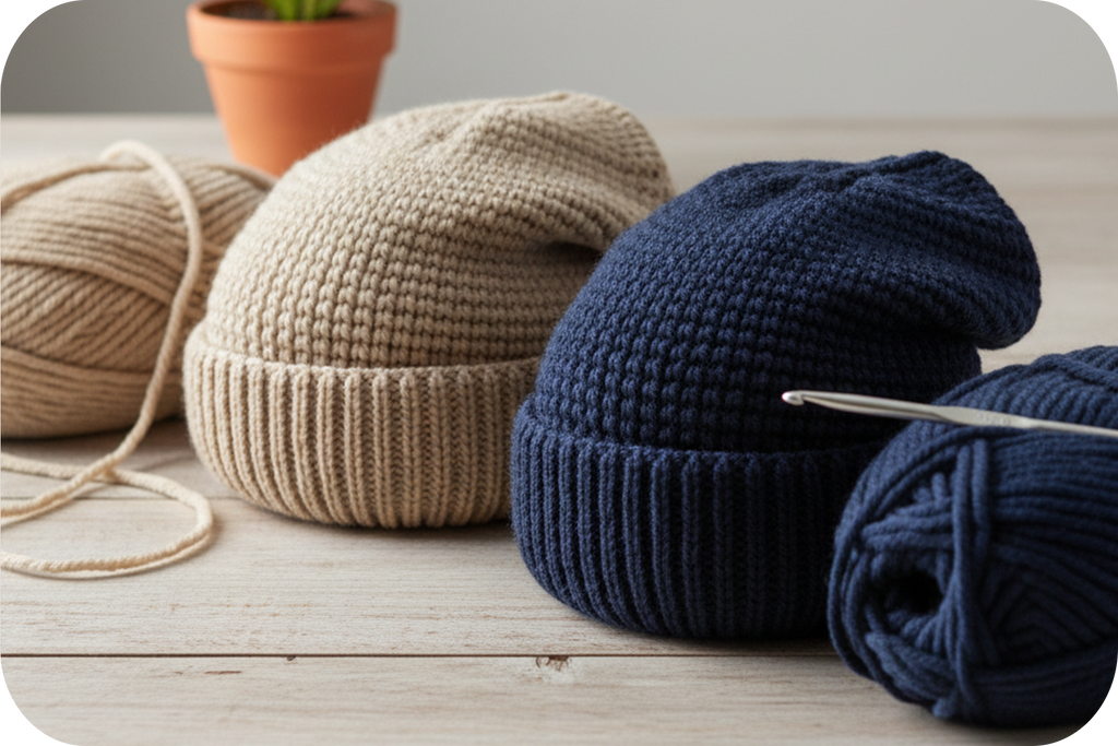 Crochet Cozy Hat Kit