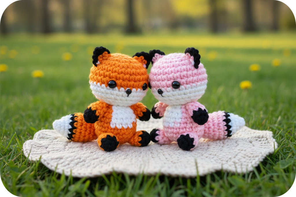 Crochet Fox Plush Kit