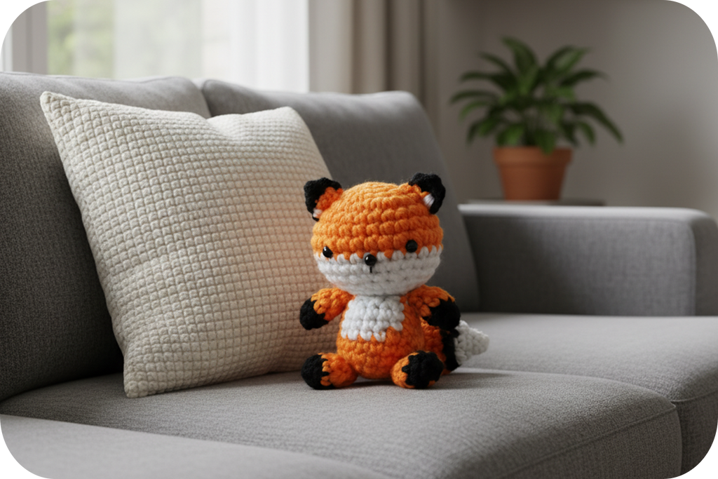 Crochet Fox Plush Kit